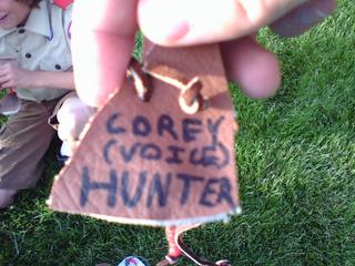 Corey as a character in the Troop\'s Father Nature game image