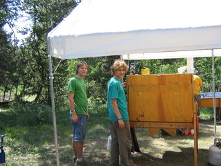 Camp Newfork, Wyoming, June 2006 image