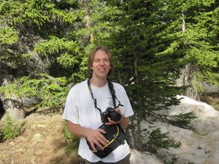 Corey in the mountains image